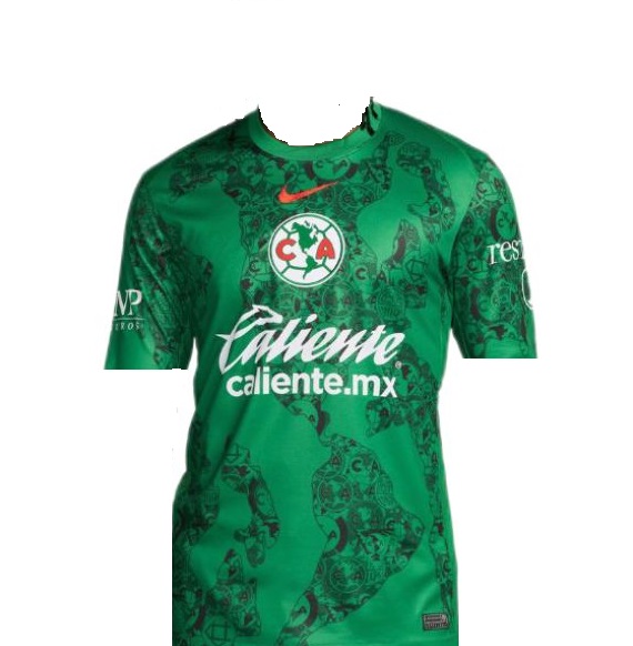 Nuevo! Jersey Club Ame Mexico Aguilas 2024/2025 Portero Arquero Verde Malagon 1 Talla XL
