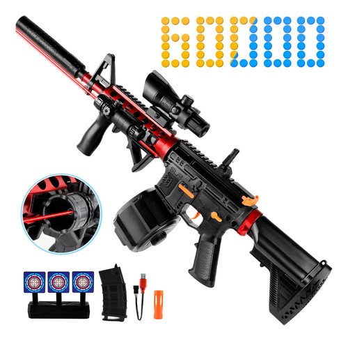 Pistola De Hidrogel M416 Lanzador Electrica Con Bolas Láser