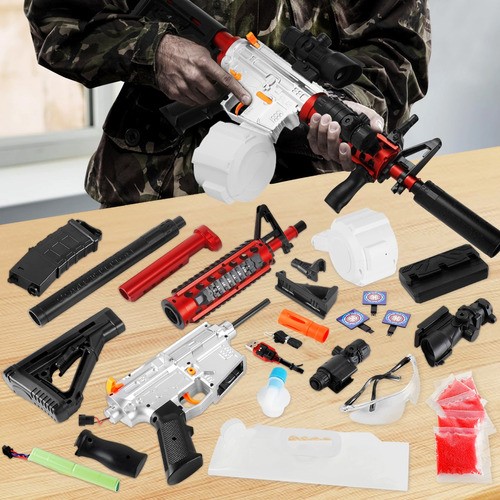 Pistola Hidrogel M416 Lanzador Juguete Electrica Con Láser