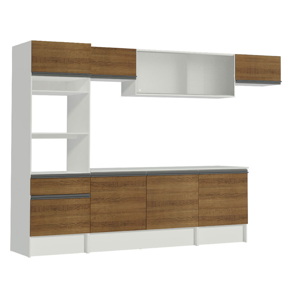 Cocina Integral Modular 300cm Madesa Topazio BM 01