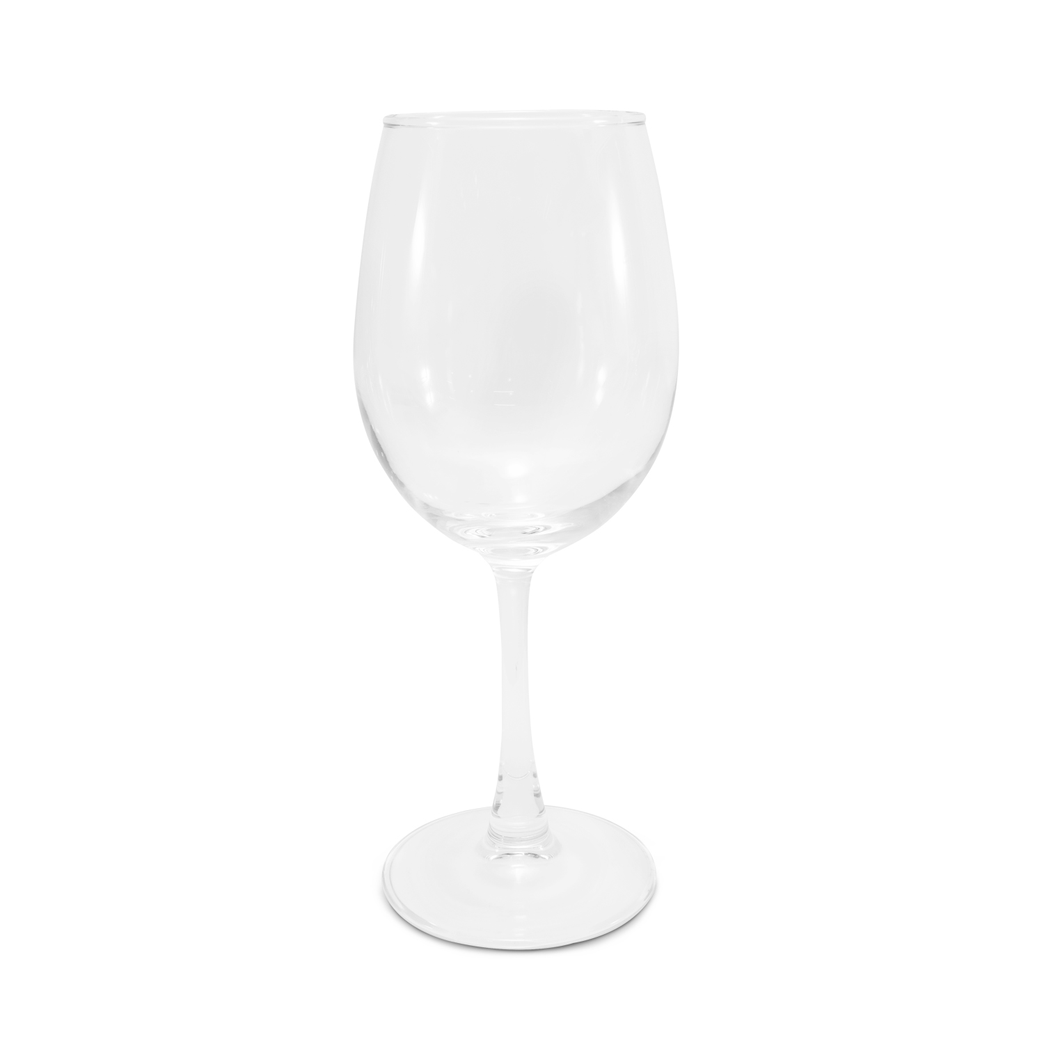 Juego de 6 copas de vino tinto, blanco y rosado cristal 360 ml