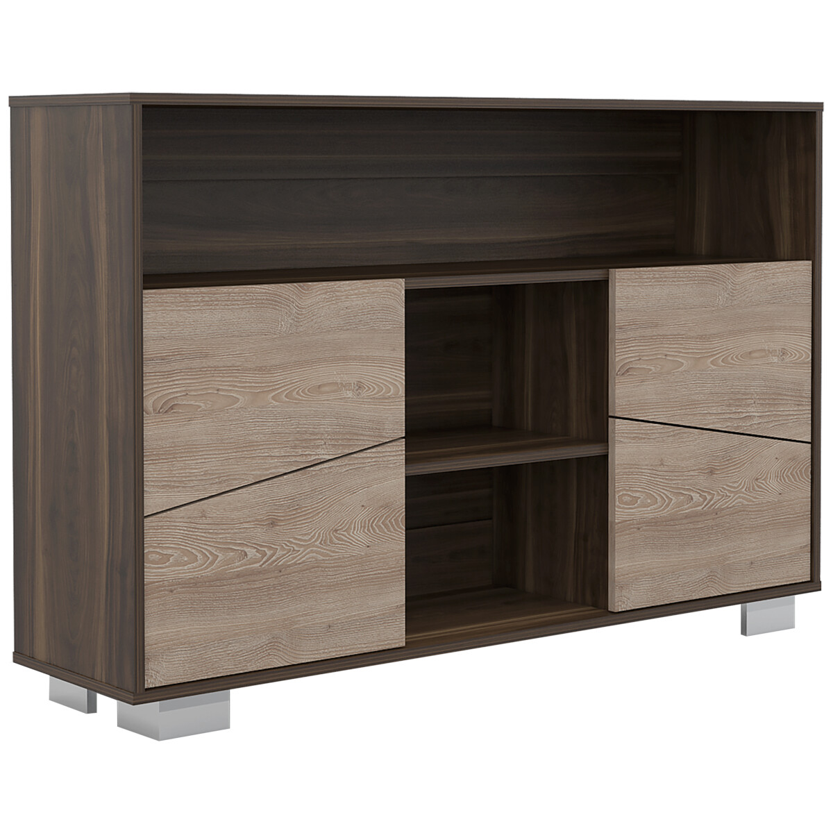 BUFETERA ARMABLE PARA LA SALA O EL COMEDOR MODELO FRAKTAL MARCA DIECSA