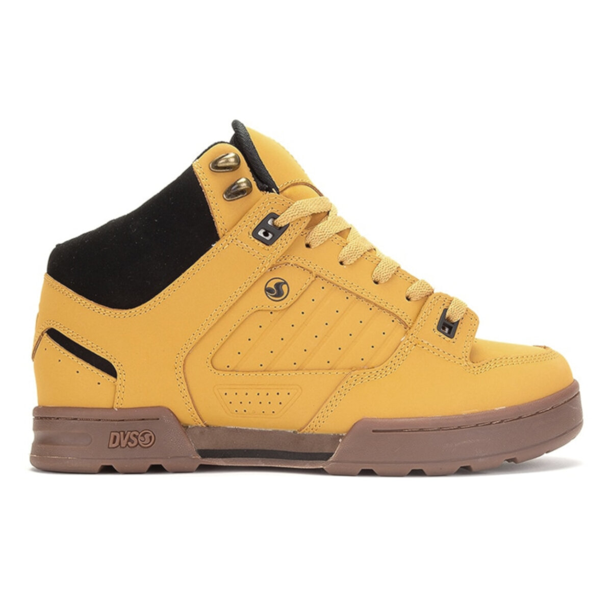 DVS MILITIA BOOT 261 CHAMOIS BLACK NUBUCK.