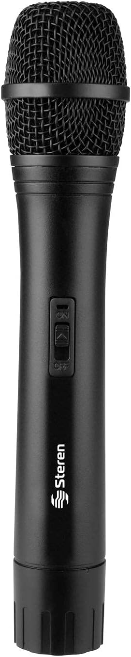 STEREN Micrófono Inalámbrico con Receptor Multiconexión MIC-285