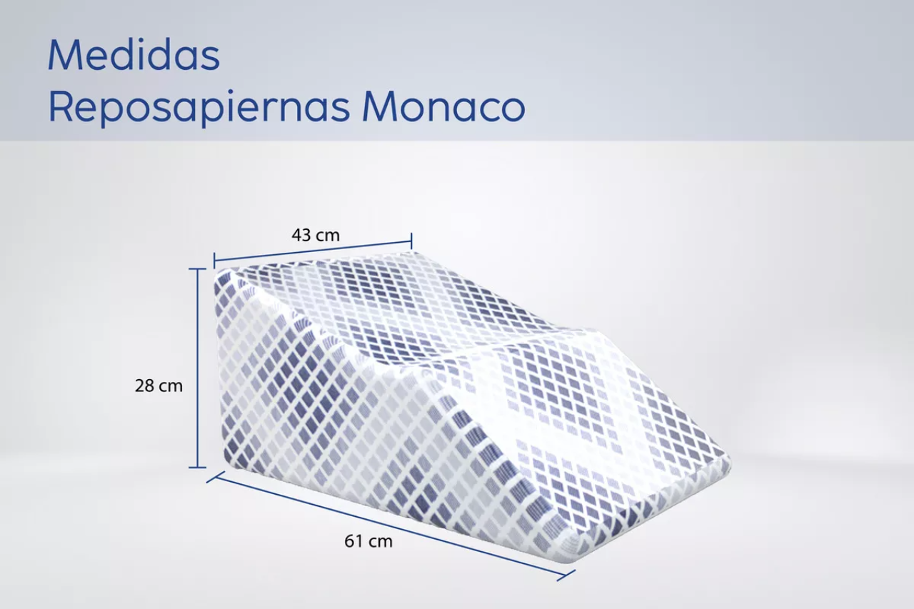 Almohada Cojin Descansa Piernas Ortopedica Confort Para Varices Y Pies Hinchados Comoda En Caja Drjoohn