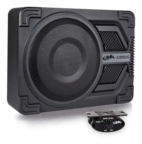 Steel Pro Subwoofer AXEL-1000US, 400W RMS, 20 - 150Hz, Negro