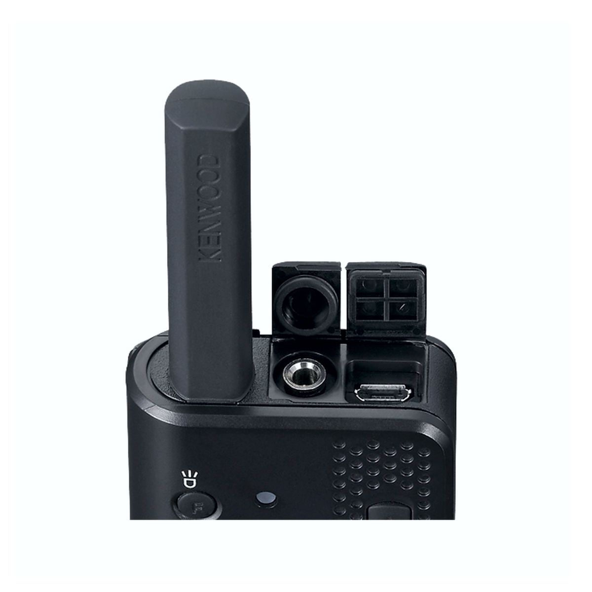 Radio Kenwood PKT03KS, 440-480 MHz, 1.5 W, 4 Canales Preconfigurados y Reprogramables Con Cargador Incluido