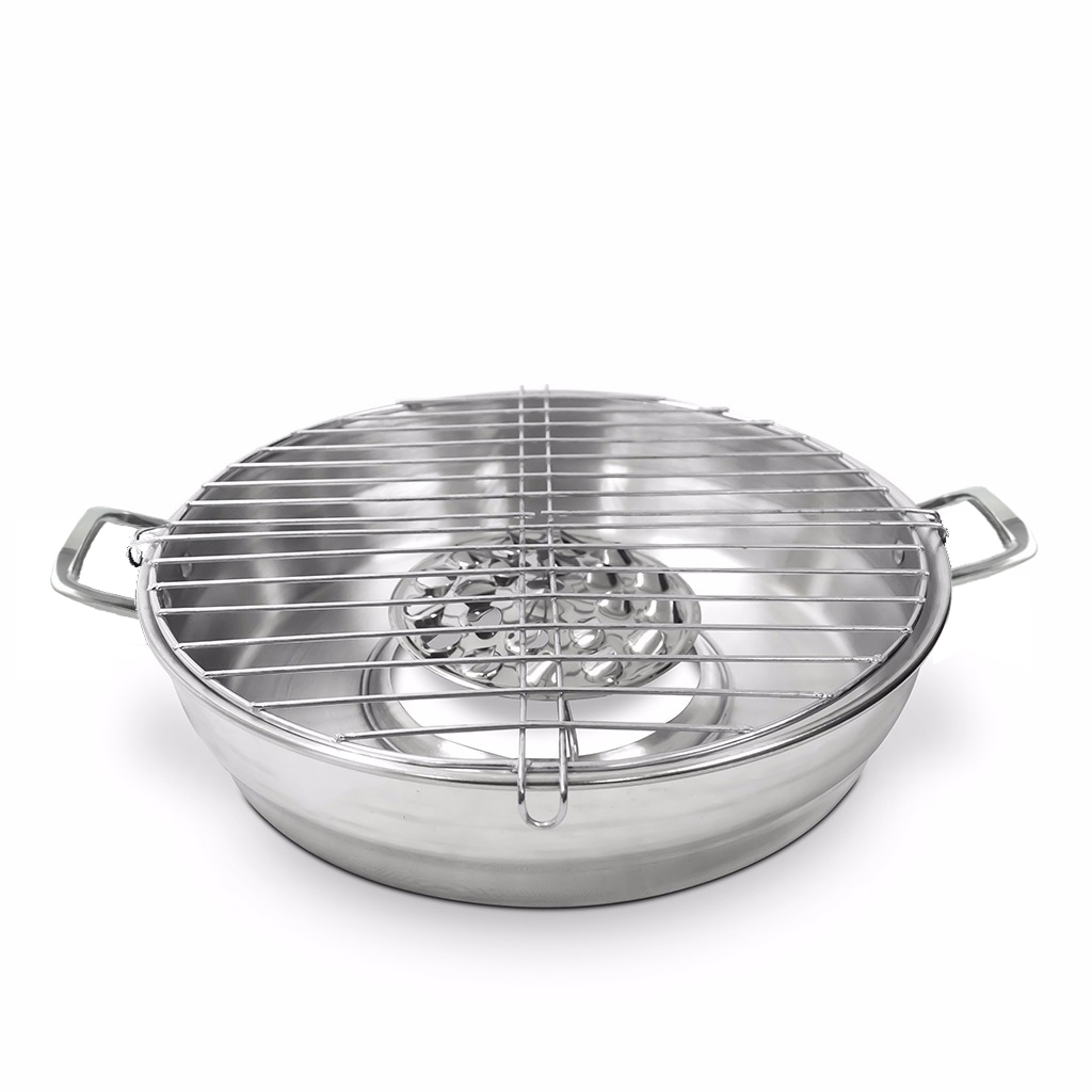 Asador Grill De Gas Acero Inoxidable 28 Cm Aquila