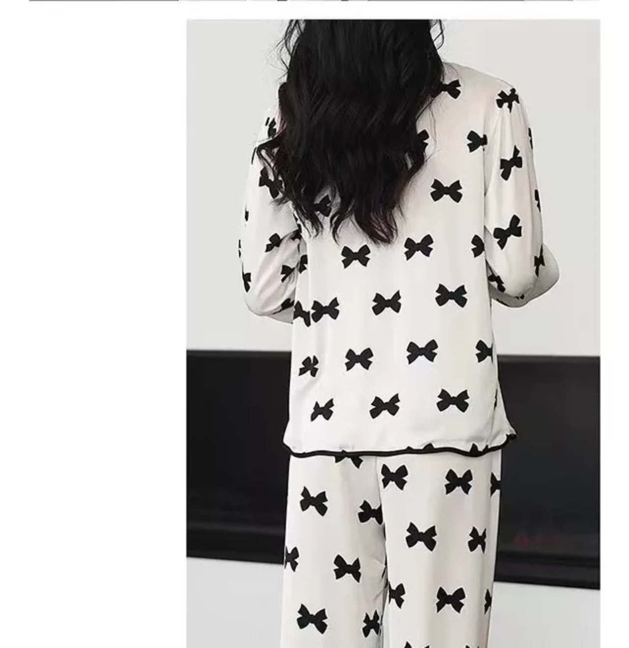 Conjunto De 3 Piezas De Pijama Suelto Casual Para Mujer