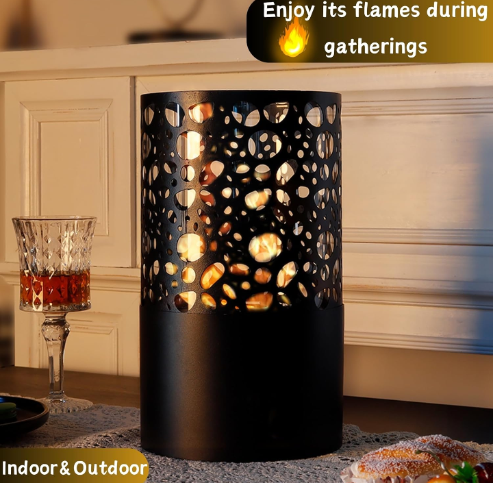 Chimenea portátil interior exterior ecológico elegante 