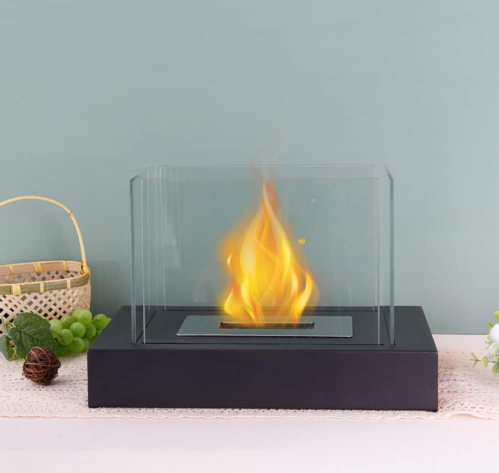Chimenea bioetanol decorativa portátil 