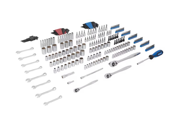 AUTOCLE JUEGO DE HERRAMIENTAS Kobalt 277 Piezas Mecánico 