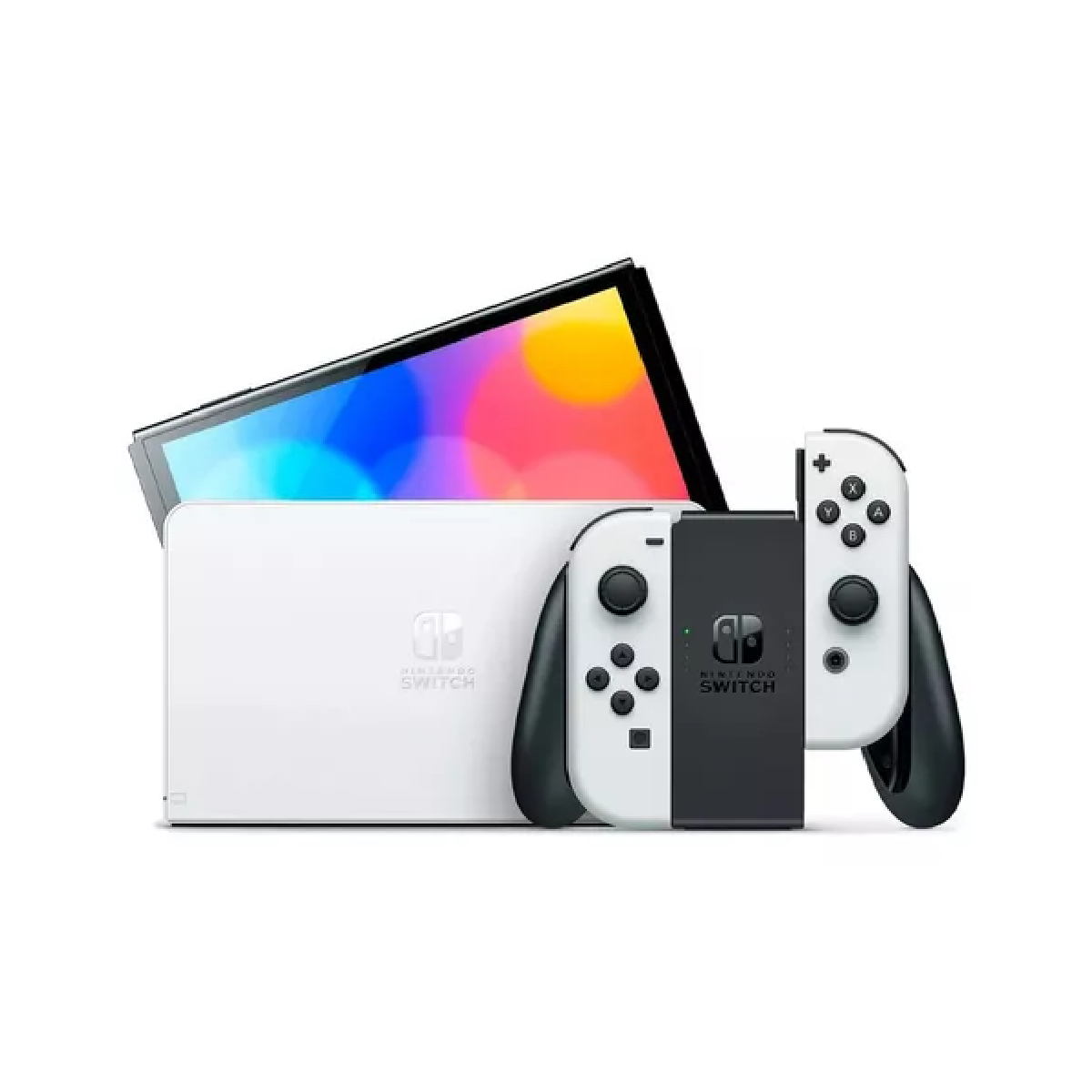 Nintendo Switch Oled 64gb Blanco Más Kit Accesorios 22 En 1