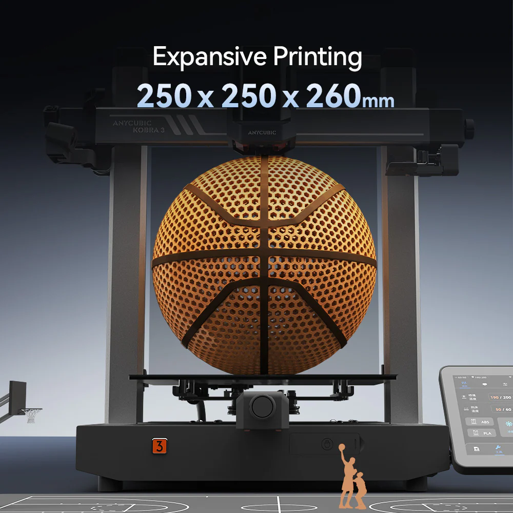 Impresora 3d Kobra 3 Combo Anycubic