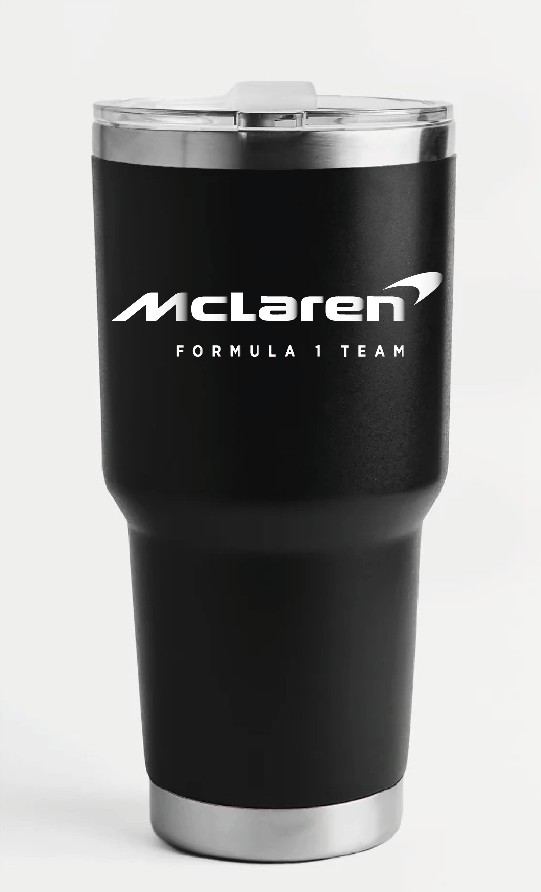 Termo 30 Oz McLaren Formula 1 Team F1 Vaso Térmico Negro Grabado En Laser