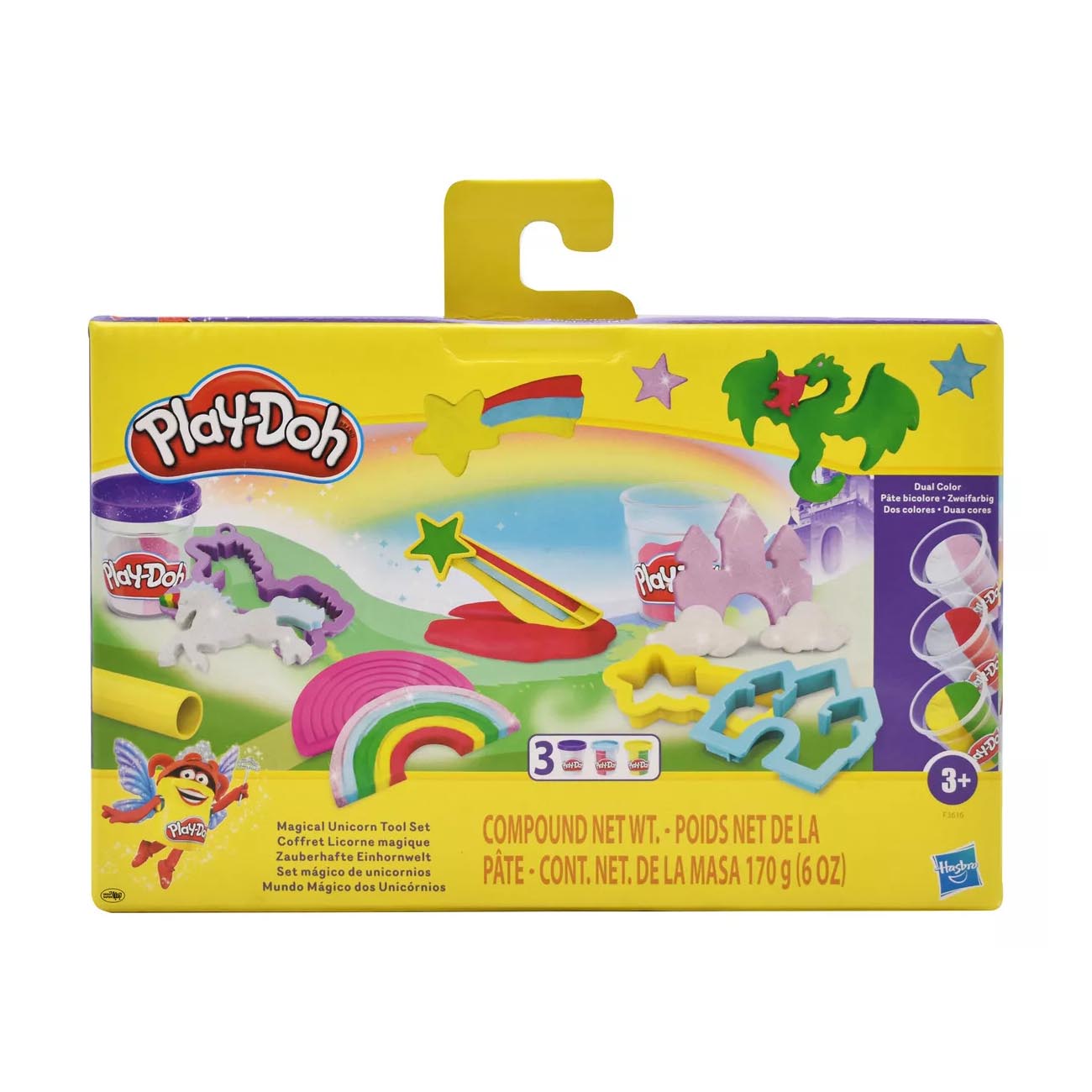 Masa Moldeable Hasbro Play Doh Juego De Herramientas Unicornio Magico
