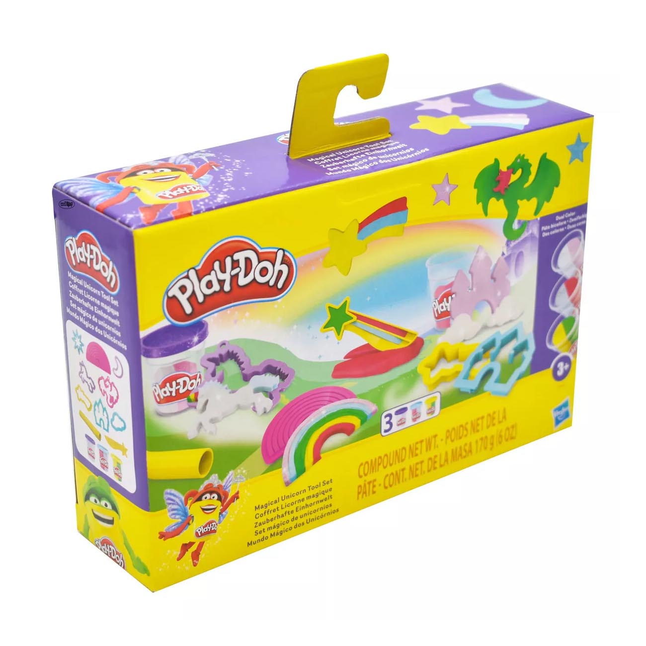 Masa Moldeable Hasbro Play Doh Juego De Herramientas Unicornio Magico