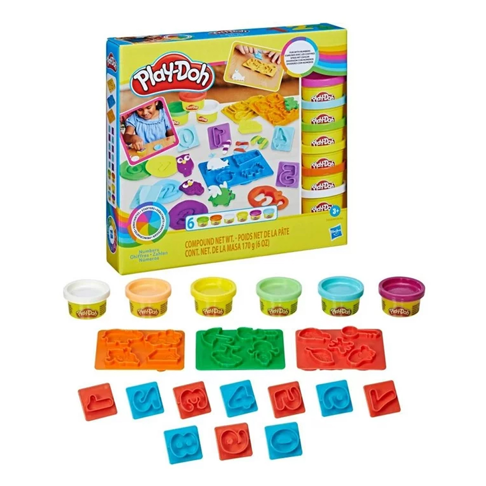 Masa Moldeable Hasbro Play Doh Moldes Y Figuras Fundamental Shap