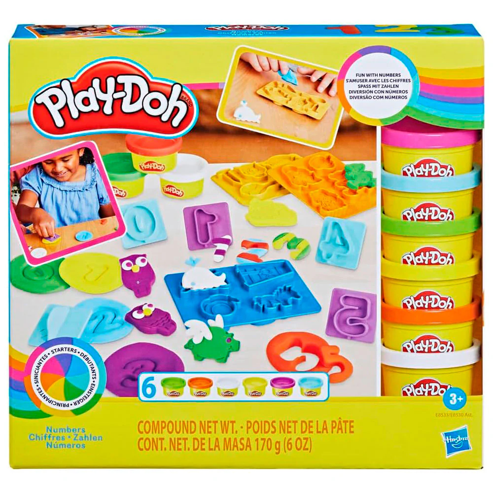 Masa Moldeable Hasbro Play Doh Moldes Y Figuras Fundamental Shap