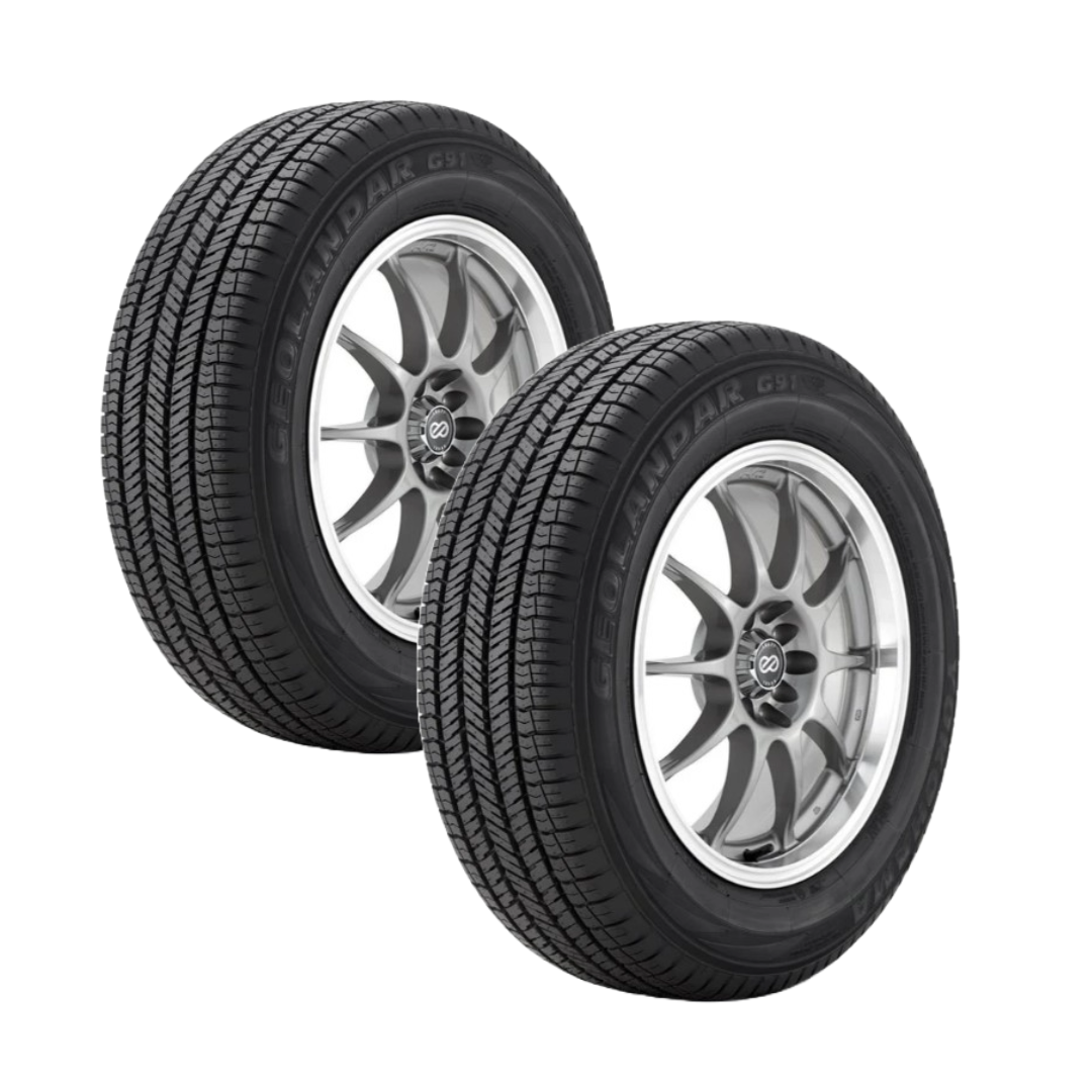 Paquete de 2 Llantas 225/60 R17 YOKOHAMA GEOLANDAR G91F 98H