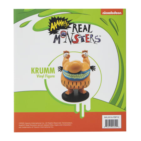 Figura Colección Aaahh!!! Monstruos de Verdad Krumm Vinyl 4,5 Pulgadas Oficial