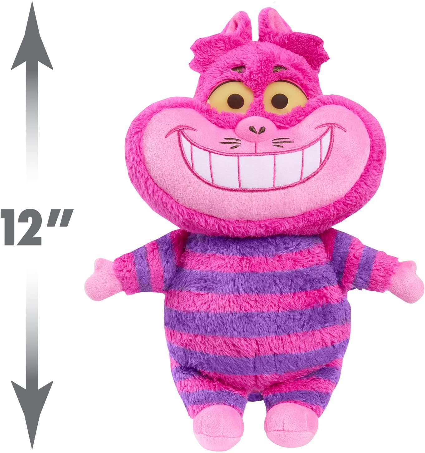 Peluche Alicia País Maravillas Gato de Cheshire Ojos Brillantes Suave y Mimoso Regalo