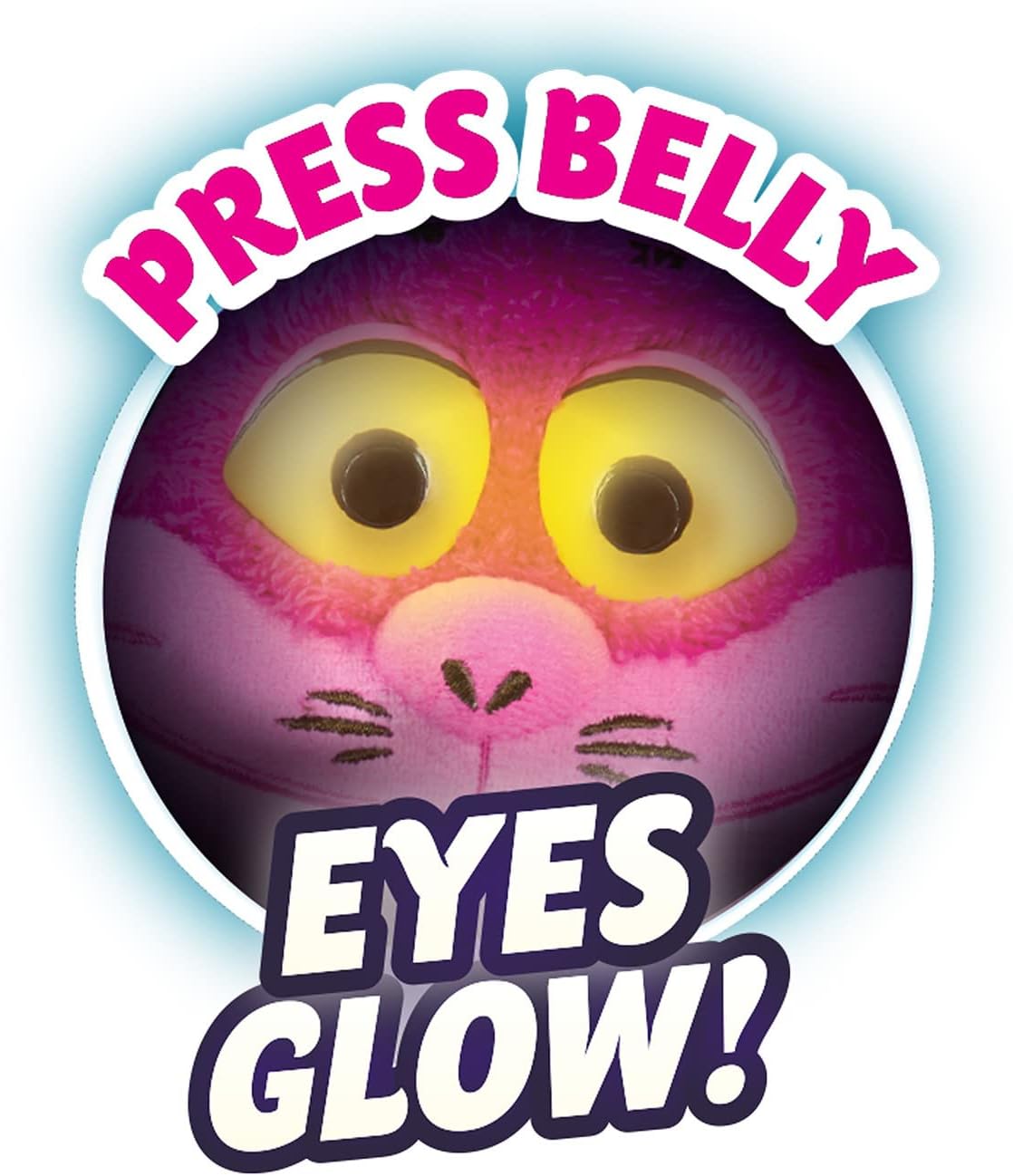 Peluche Alicia País Maravillas Gato de Cheshire Ojos Brillantes Suave y Mimoso Regalo