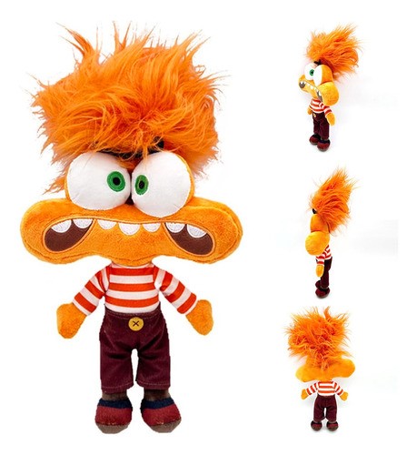Peluche Para Ira Ansiedad De Muñeco Regalo Para Niño 33cm