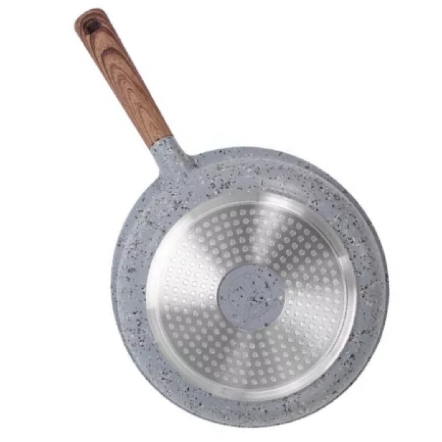 Sarten 20 Cm Aluminio Fundido y recubrimiento de Piedra Volcánica Cocina Sin Grasa Crown Baccara