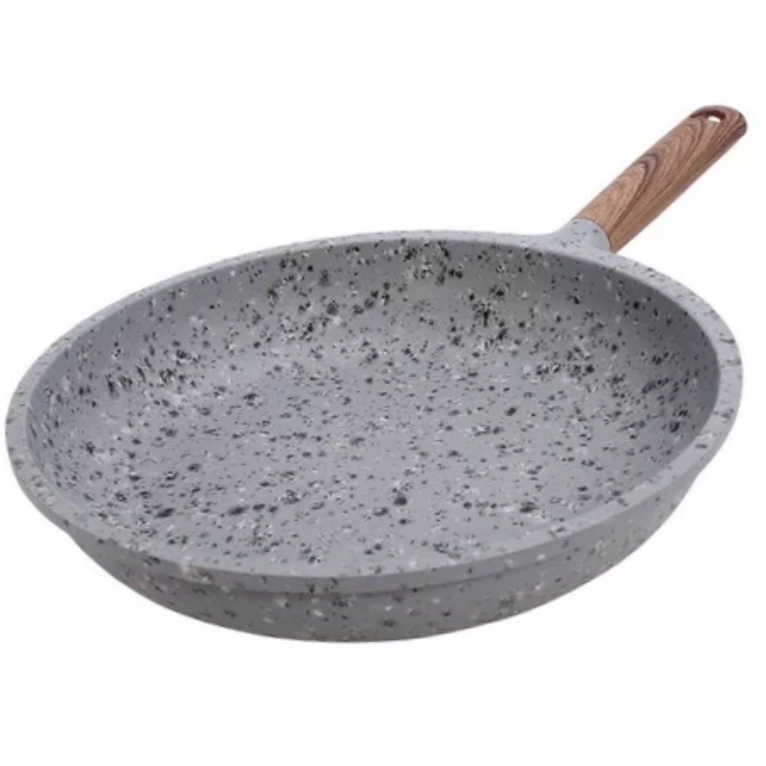 Sarten 20 Cm Aluminio Fundido y recubrimiento de Piedra Volcánica Cocina Sin Grasa Crown Baccara