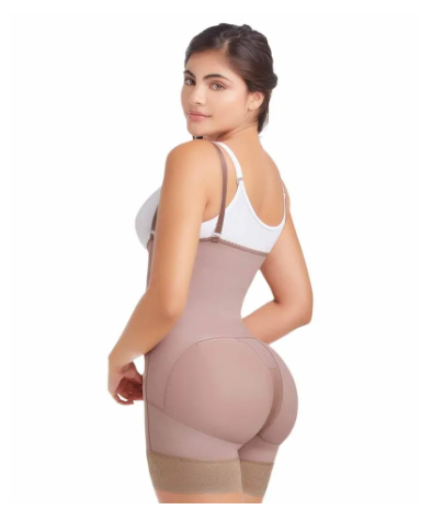Fajas Postparto Colombianas Realce Natural Reductora Moldeadora de Strapless y Cierre Frontal.