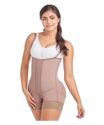 Fajas Postparto Colombianas Realce Natural Reductora Moldeadora de Strapless y Cierre Frontal.
