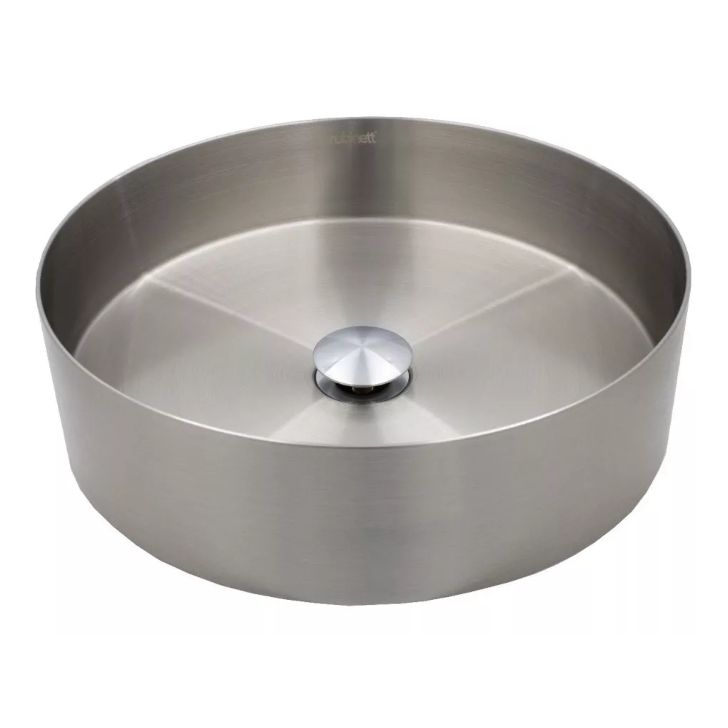 Ovalin Lavabo Redondo Acero Inoxidable 304 Satinado Lujo