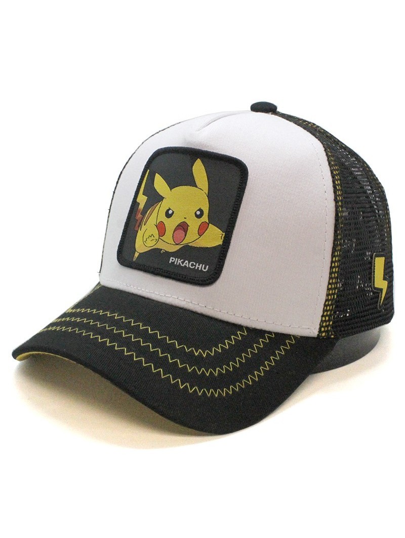 Formidable! Gorra  Pikachu Pokemon Messi White Blanca Trucker