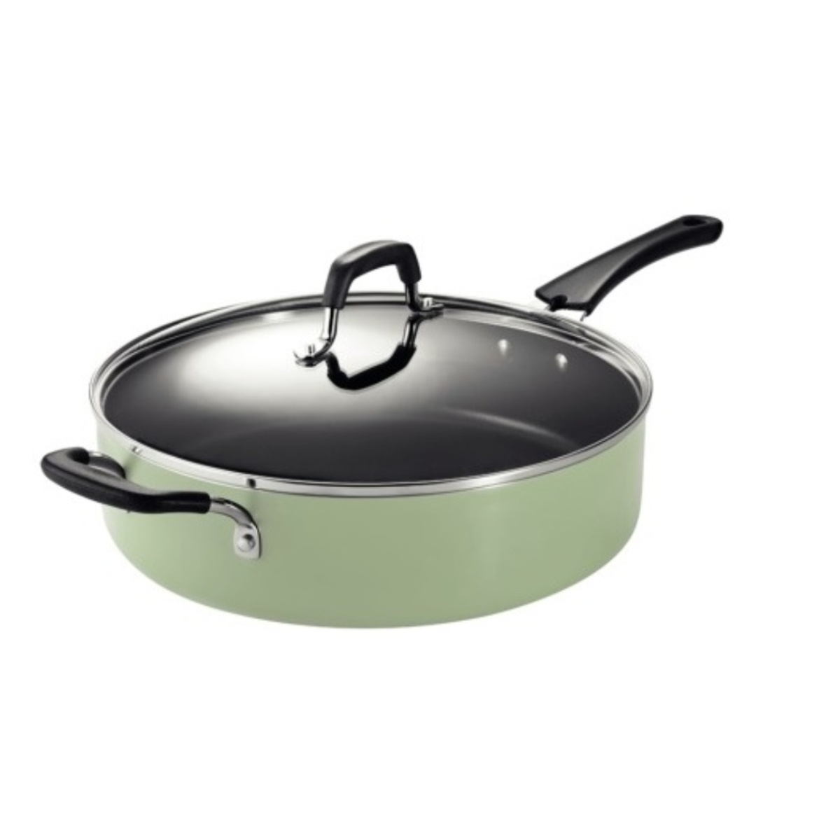 Sartén Guisera C/ Tapa Tramontina 27803/399 Potenza 30CM Verde ENDY2