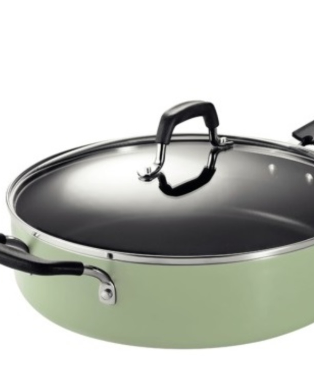 Sartén Guisera C/ Tapa Tramontina 27803/399 Potenza 30CM Verde ENDY2