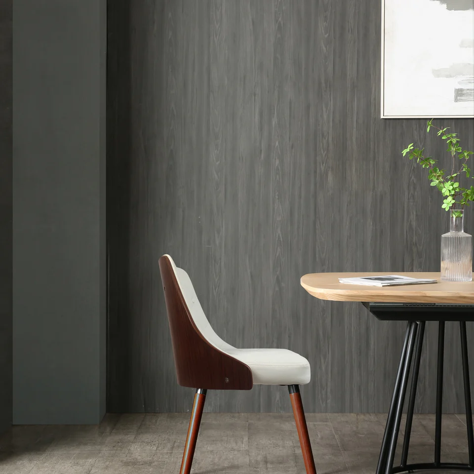 Silla de Comedor con Asiento Acolchado Tapizado en Cuero Sintético Blanco. Patas en Madera de Caucho