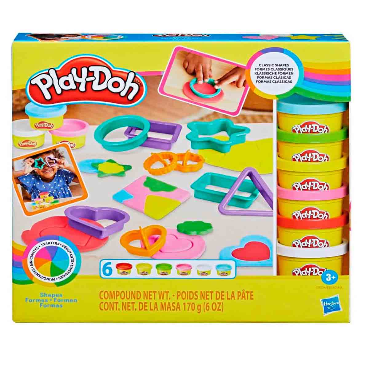 Masa Moldeable Hasbro Play Doh Moldes y Figuras Fundamental 