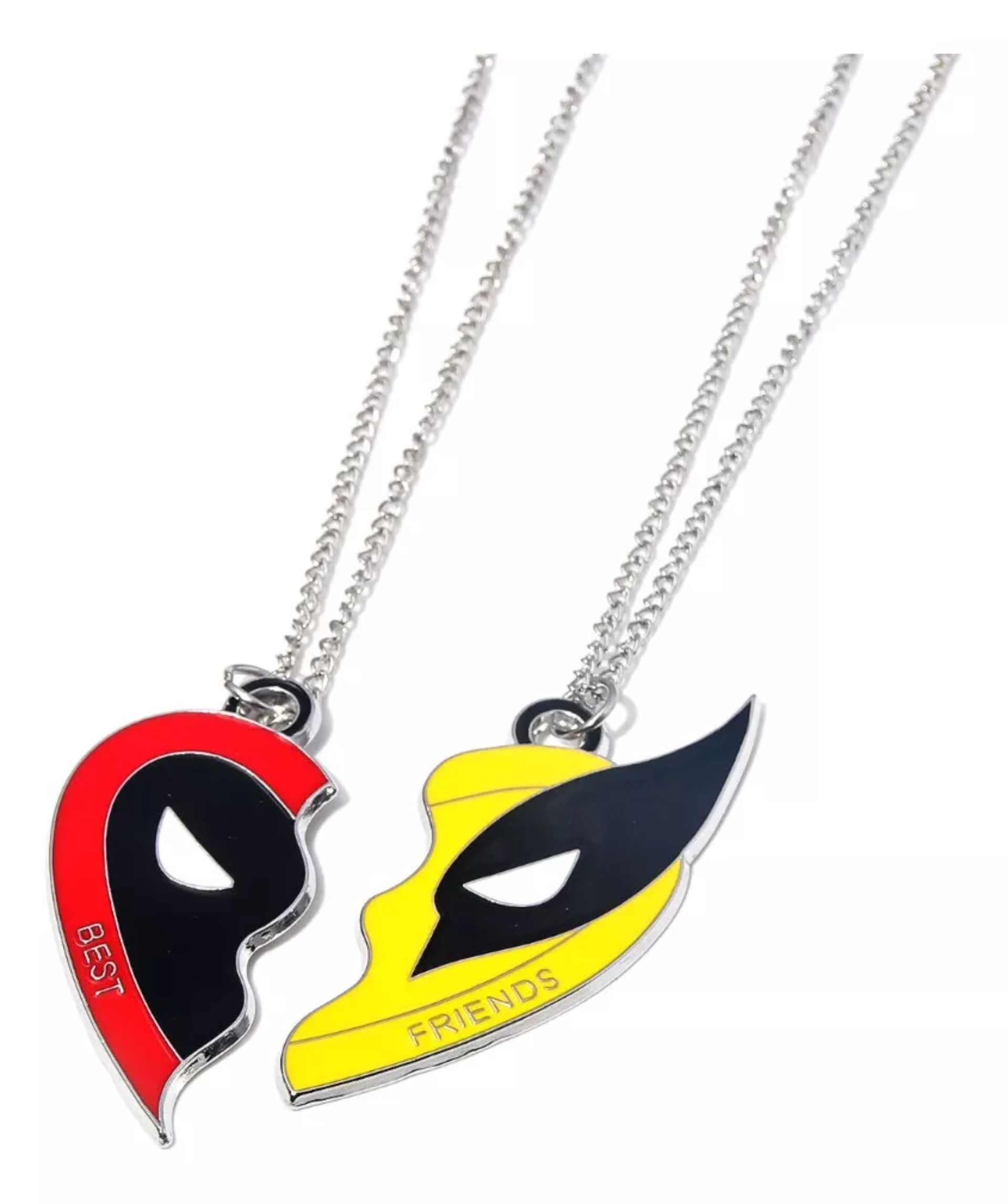 Collar Deadpool Amistad Película Wolverine Mejores Amigos 2p