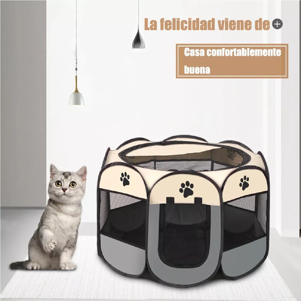 Casa Corral Portátil Viajes Y Paseo Perro Juego Para Mascota