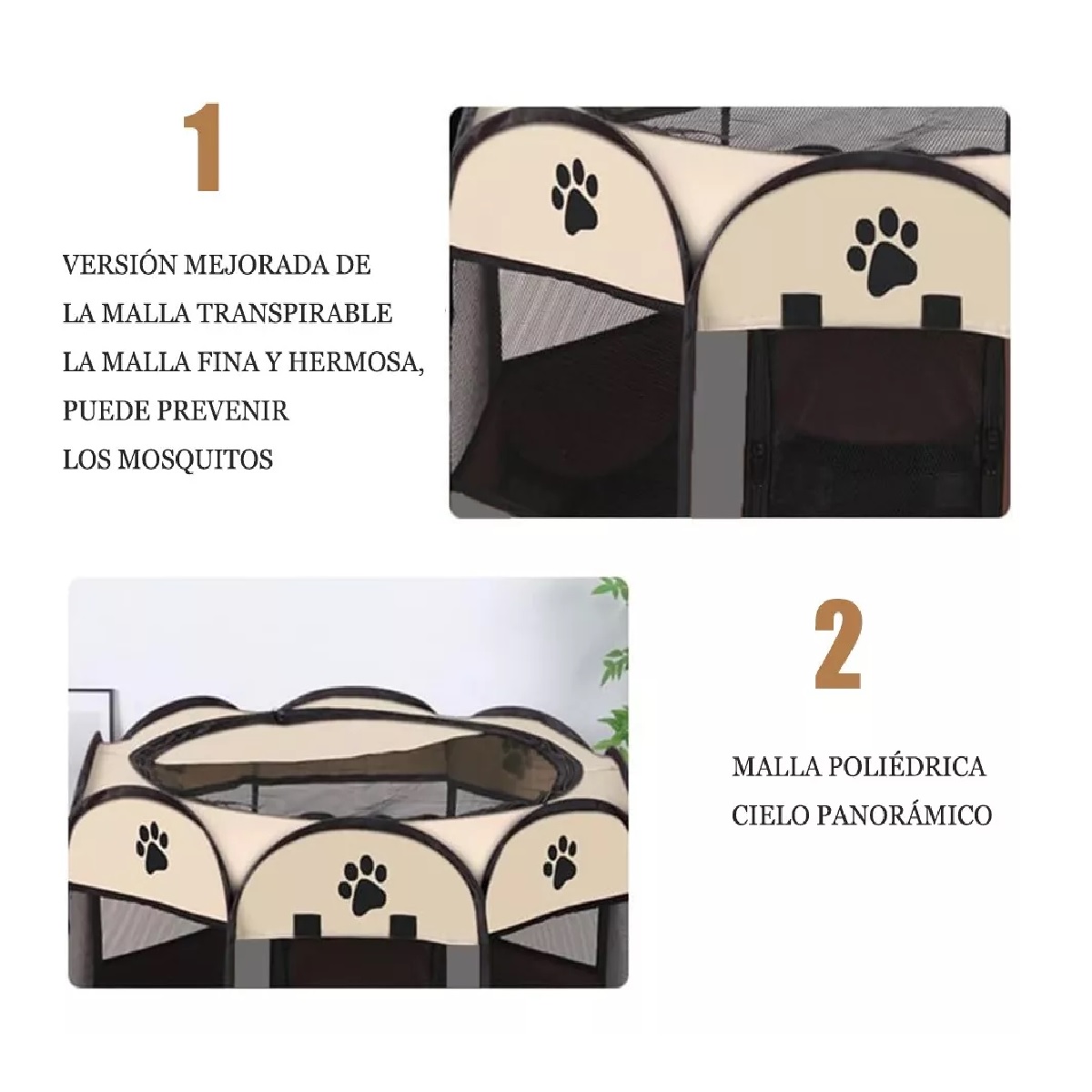 Casa Corral Portátil Viajes Y Paseo Perro Juego Para Mascota