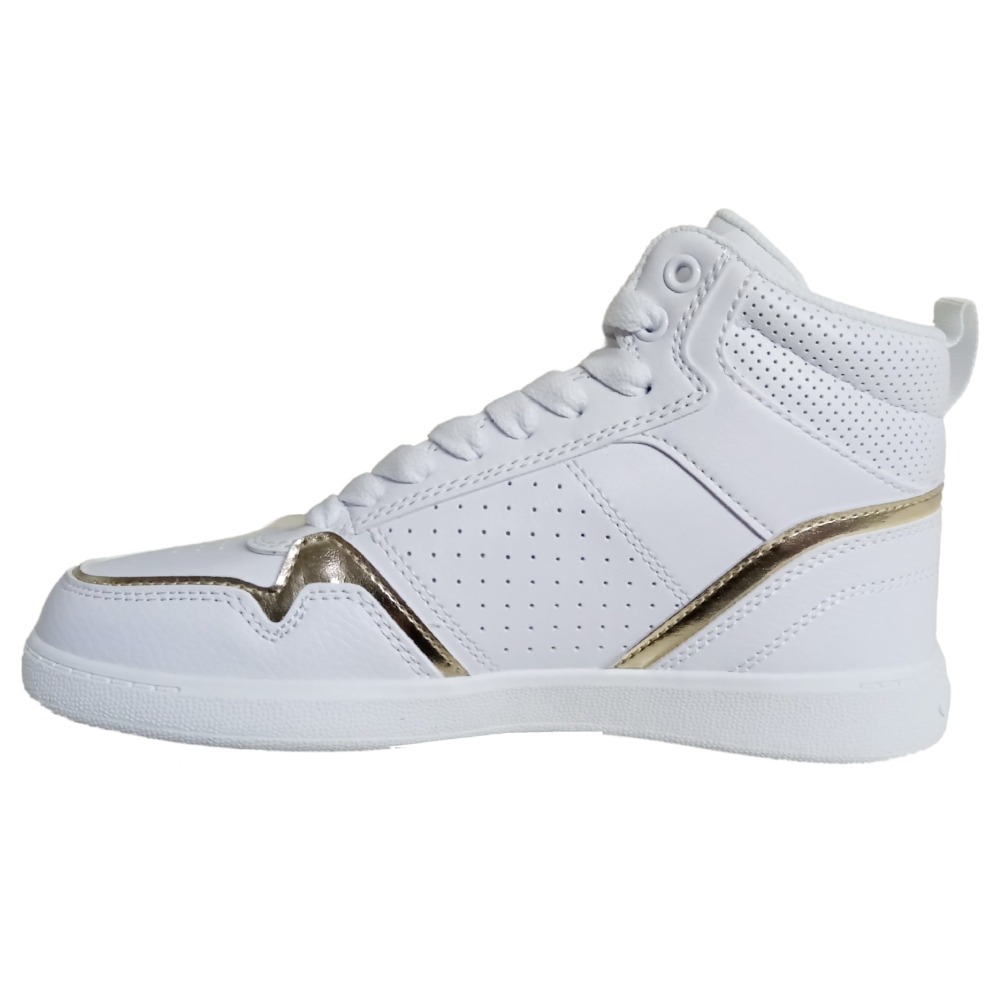 Tenis Champion Lore Hi W Blanco-Dorado de Dama CAS10641W