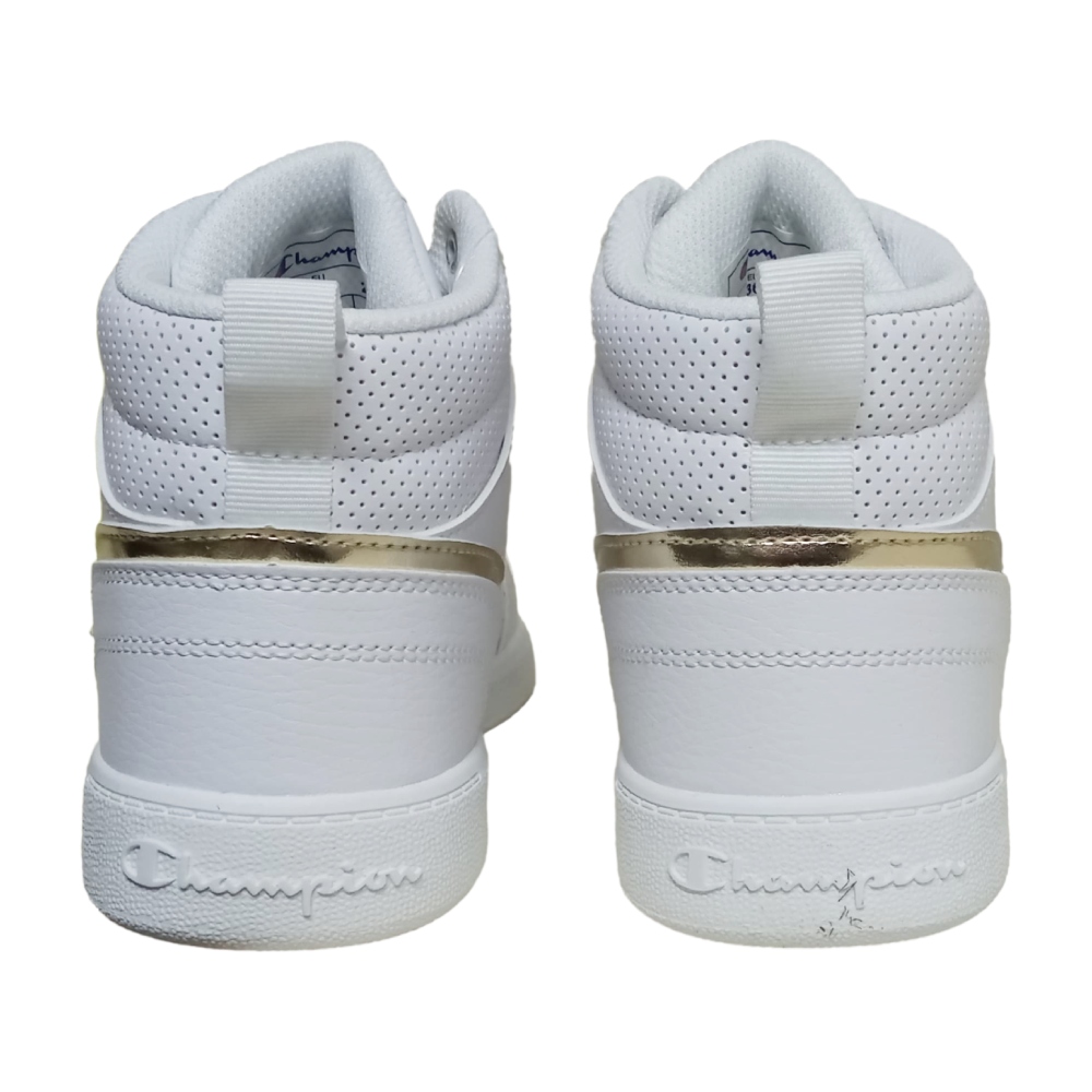 Tenis Champion Lore Hi W Blanco-Dorado de Dama CAS10641W