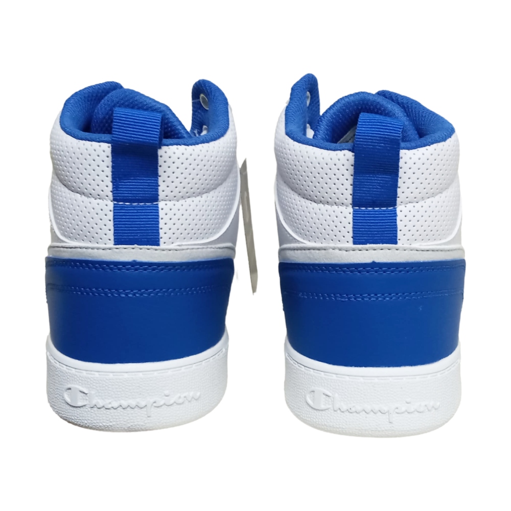 Tenis Champion Lore Hi Blanco-Azul de Hombre CAS100634W