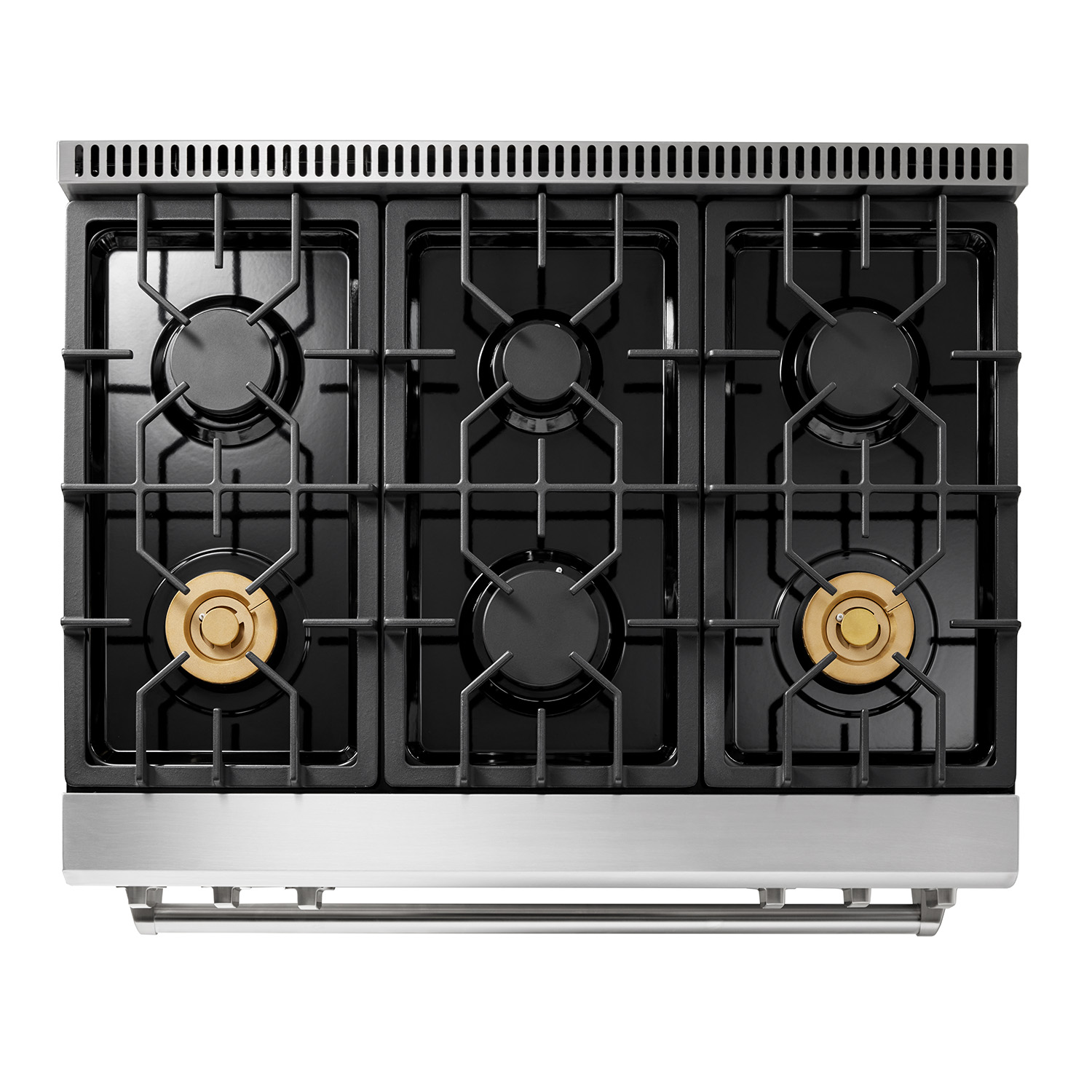 Estufa de Gas de 36 Pulgadas en Acero Inoxidable con Panel Touch Thor Kitchen 