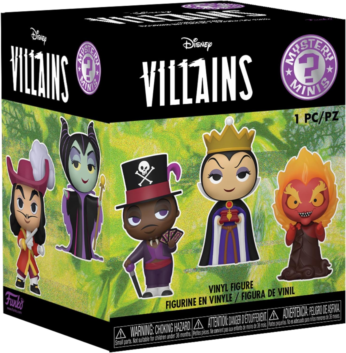 Figura Colección Funko Mystery Mini Disney Villanos 1 de 12 Oficial