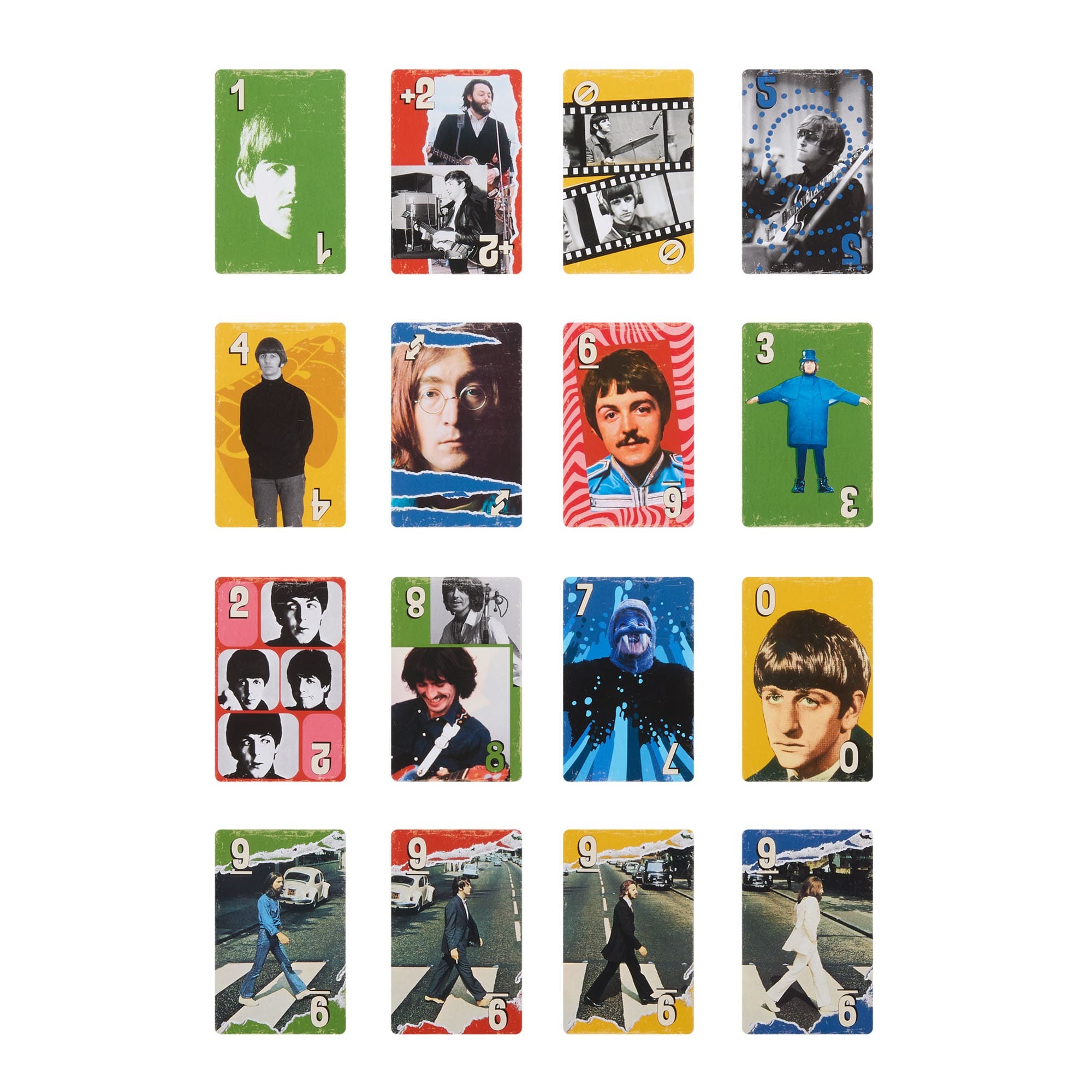 UNO Fandom Canvas The Beatles Juego 2 a 10 Jugadores ORIGINAL