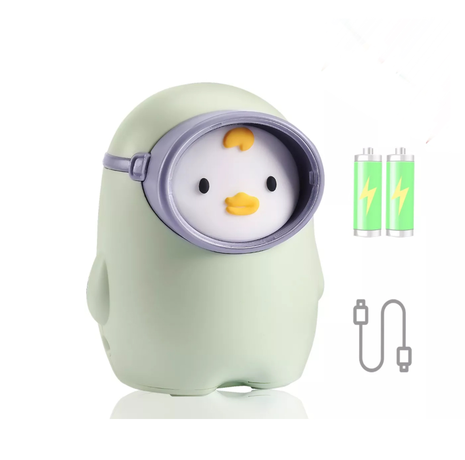 Sacapuntas Electrico Para Lápiz Usb Pilas Aa Pingüinos