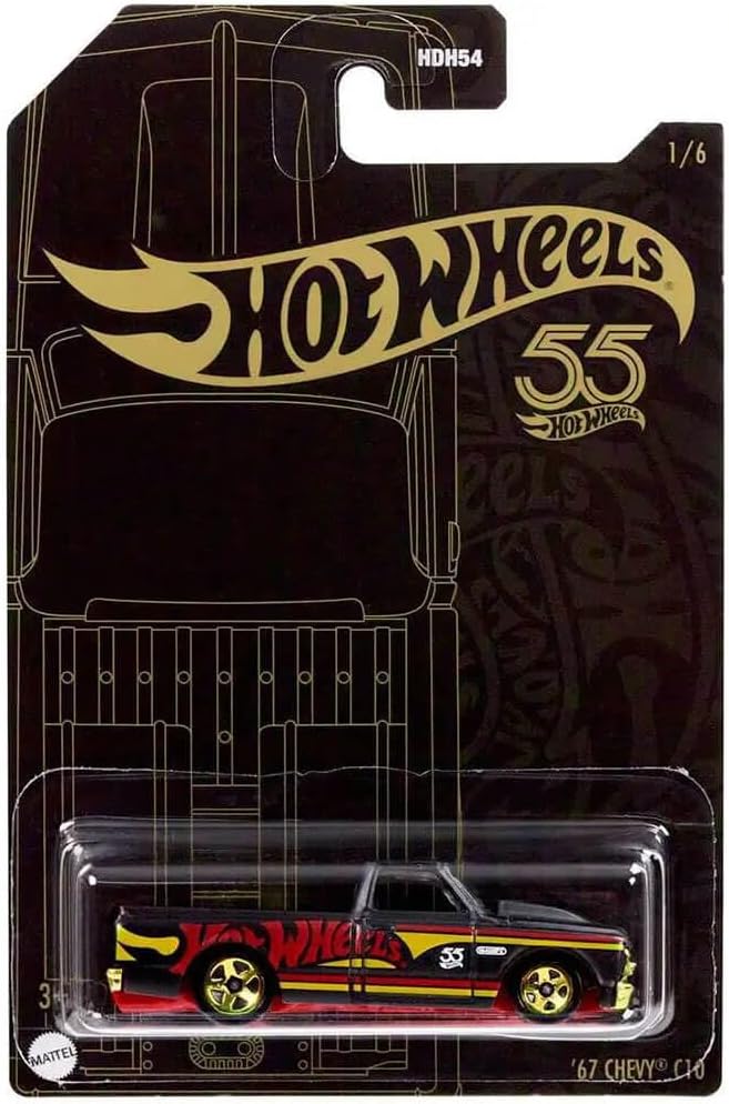Hot Wheels Collector Vehículo Colección 67 Chevy C10 a Escala 1:64