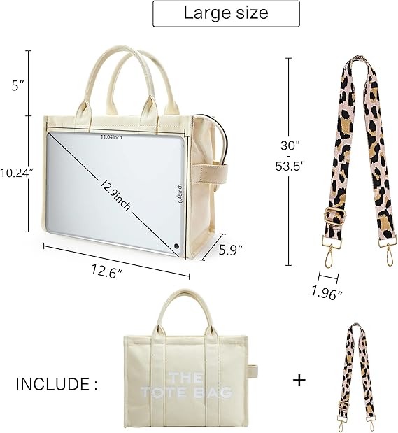 A Bolsas de lona para mujer The Tote Bag